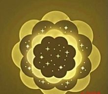 Светильник светодиодный Мелодия Света Ромашка 6201/200-30W 220В 30Вт Белый картинка 